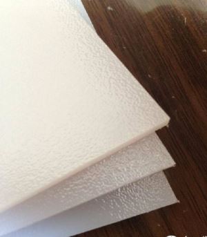 ABS segondè briyan Embossed Fèy krak Rezistans